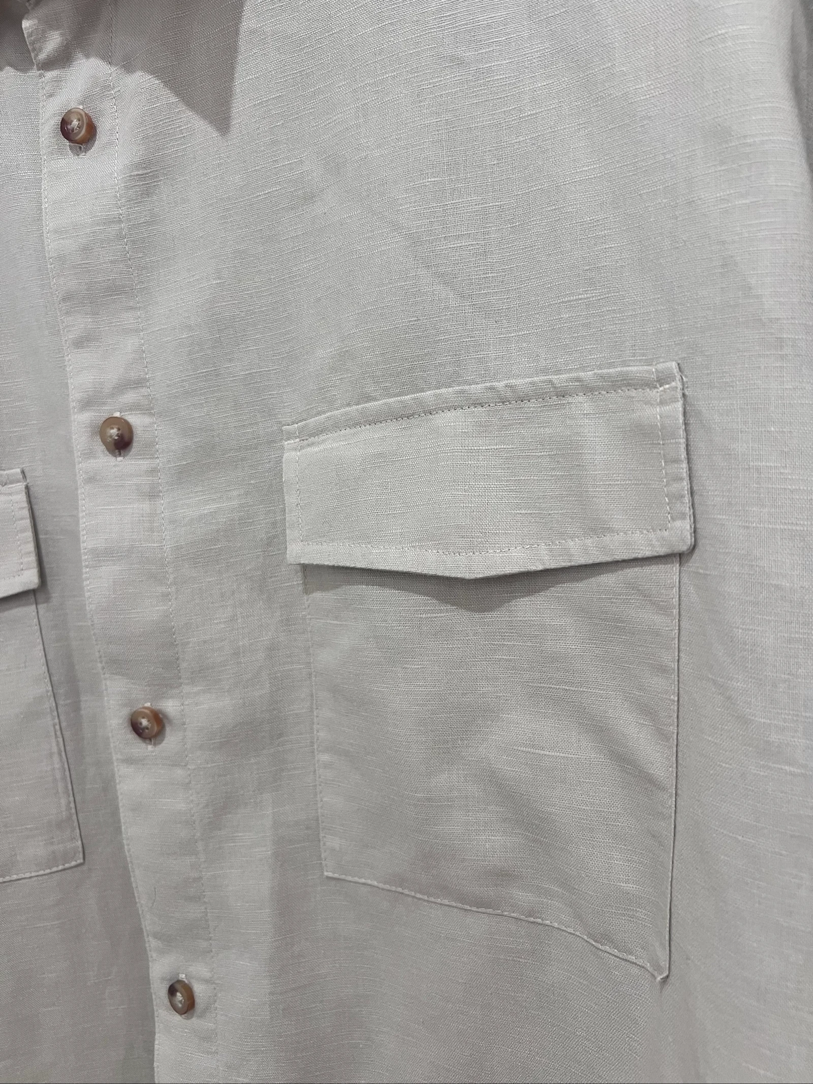 Camisa de Linho| Asos Oversized| T* M – photo 4